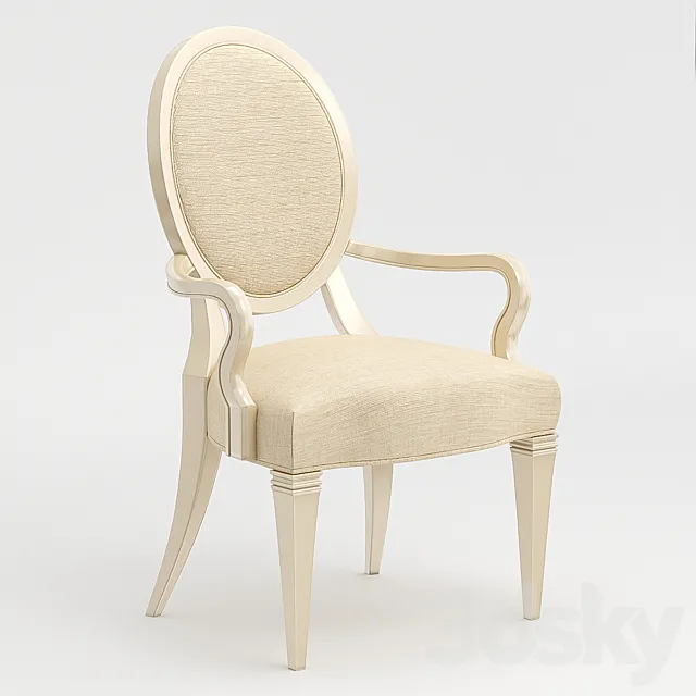 Dining chair Taste-Full Arm Caracole. CLA-016-274 3DModel