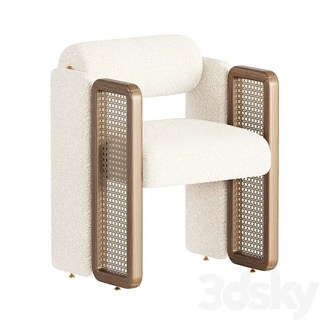 Dining Chair WALTER 3D Model