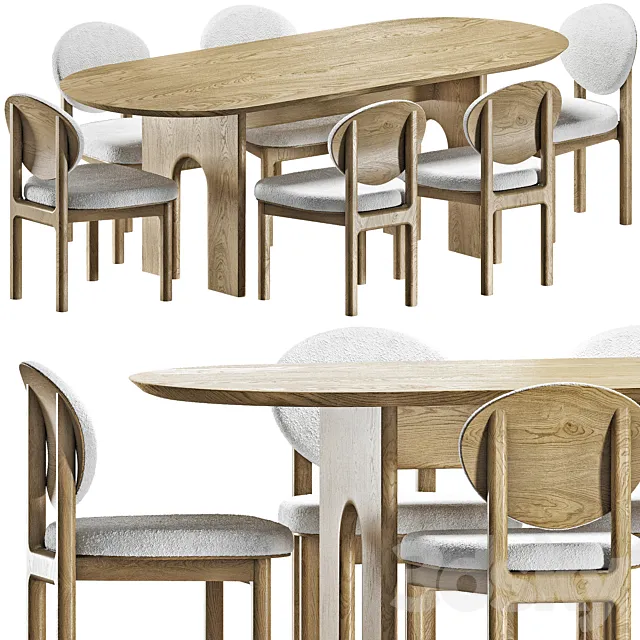 dining group Cloud 3DModel