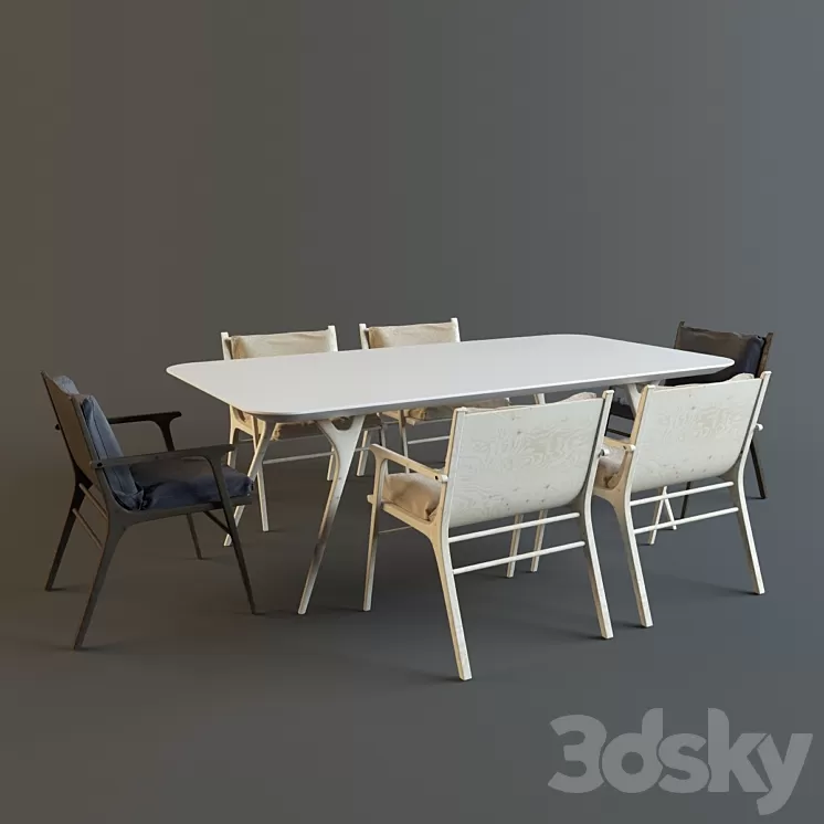 Dining REN 3D Model