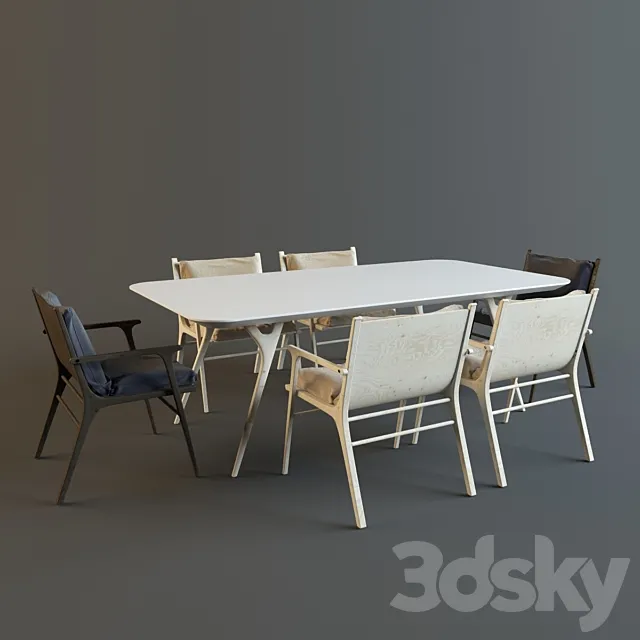 Dining REN 3DModel
