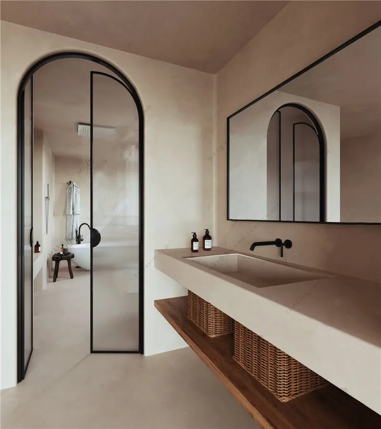 Dining Room 3D Interior Scene Model - Wabi Sabi Style - 036