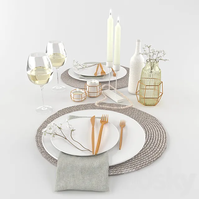 Dining room 3D Model