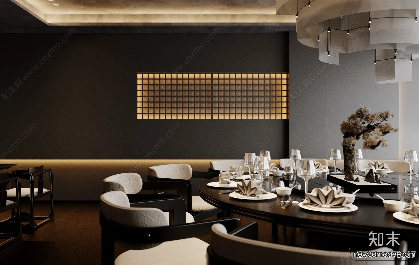 Dining Room - 3D Models - 3D Interior Scenes - 005