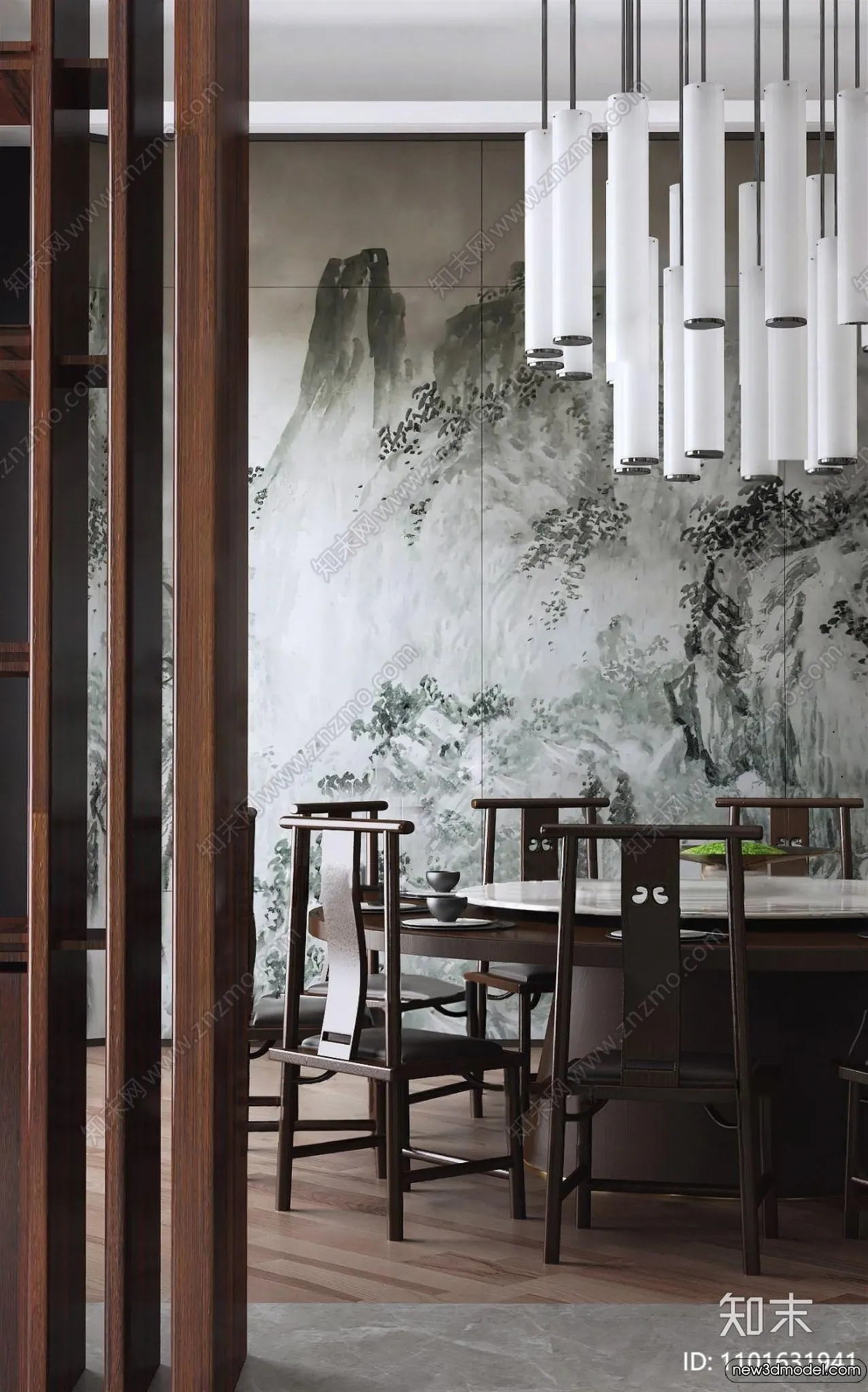 Dining Room - 3D Models - 3D Interior Scenes - 018