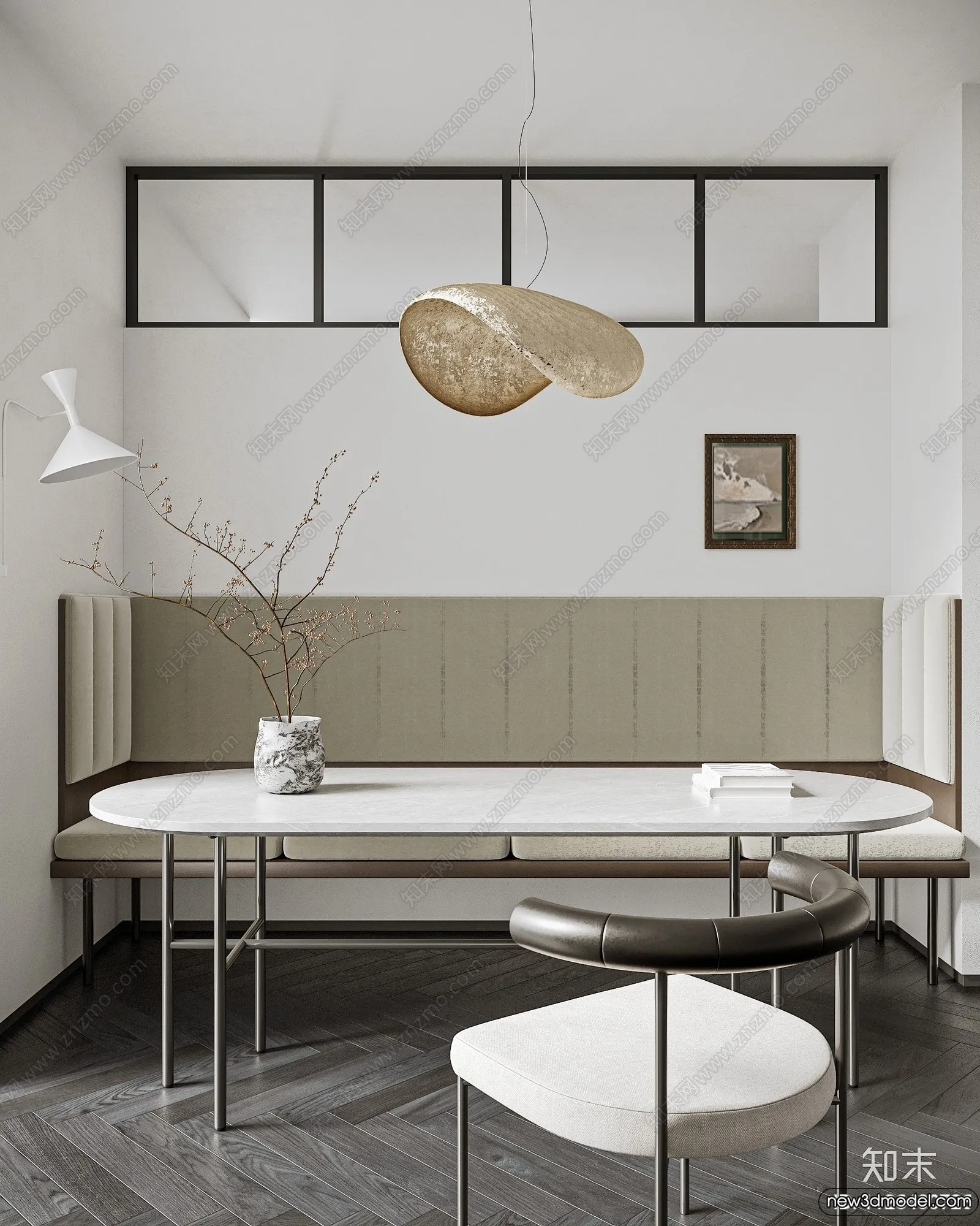 Dining Room - 3D Models - 3D Interior Scenes - 100