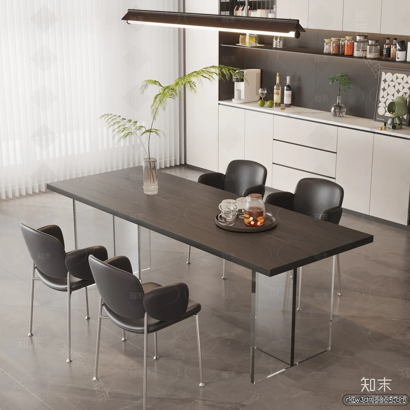 Dining Room - 3D Models - 3D Interior Scenes - 103