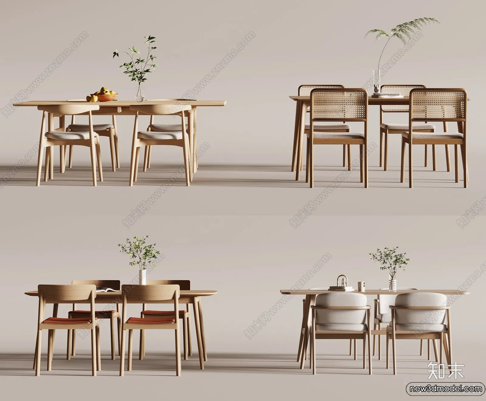 Dining Room - 3D Models - 3D Interior Scenes - 108