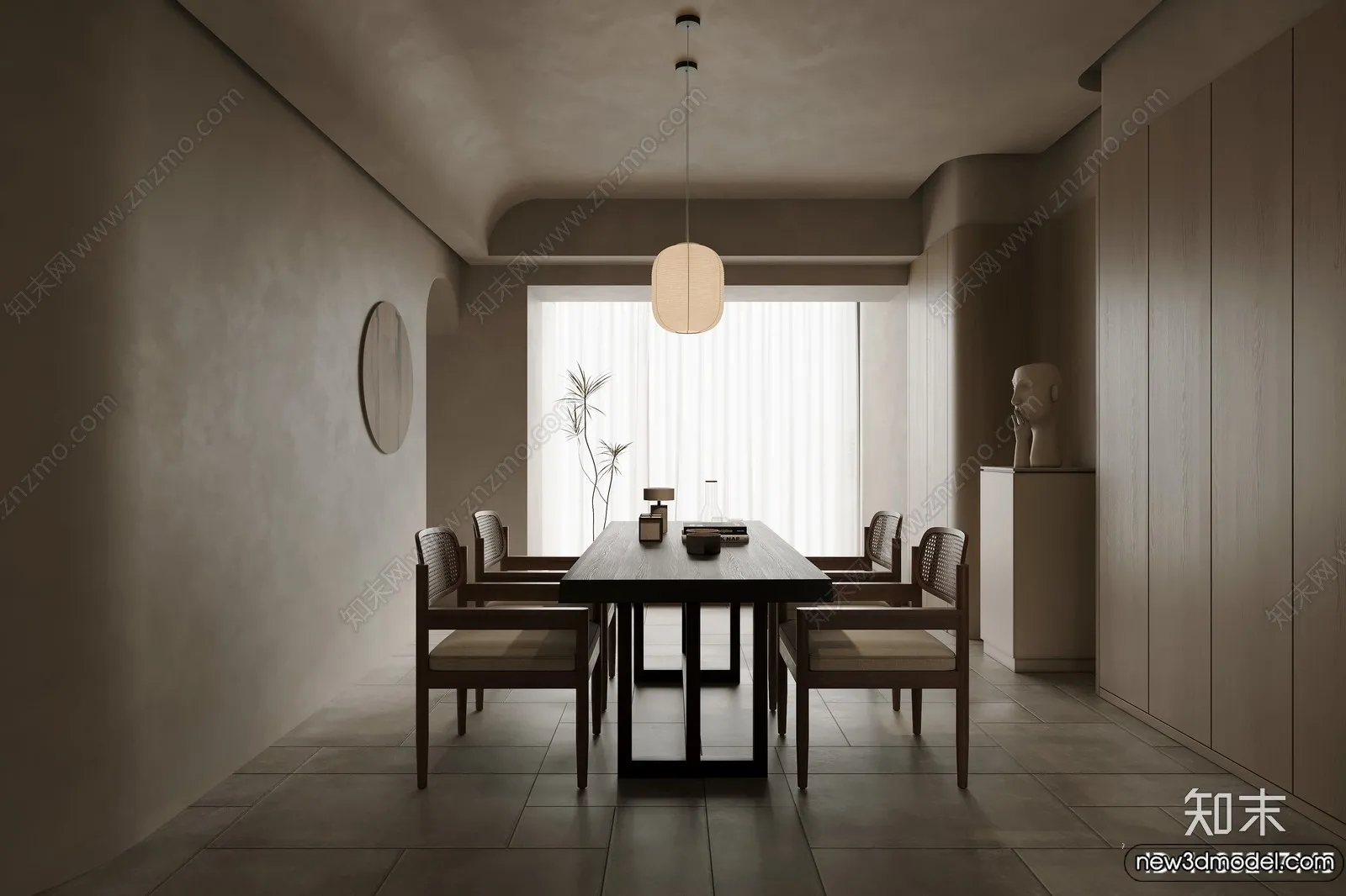 Dining Room - 3D Models - 3D Interior Scenes - 117