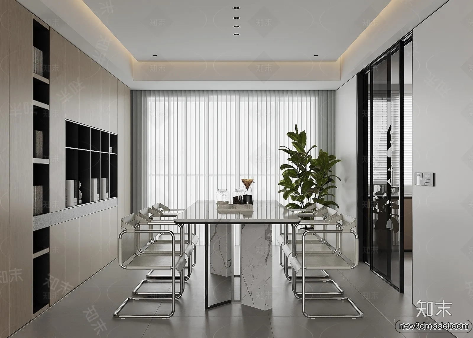 Dining Room - 3D Models - 3D Interior Scenes - 123