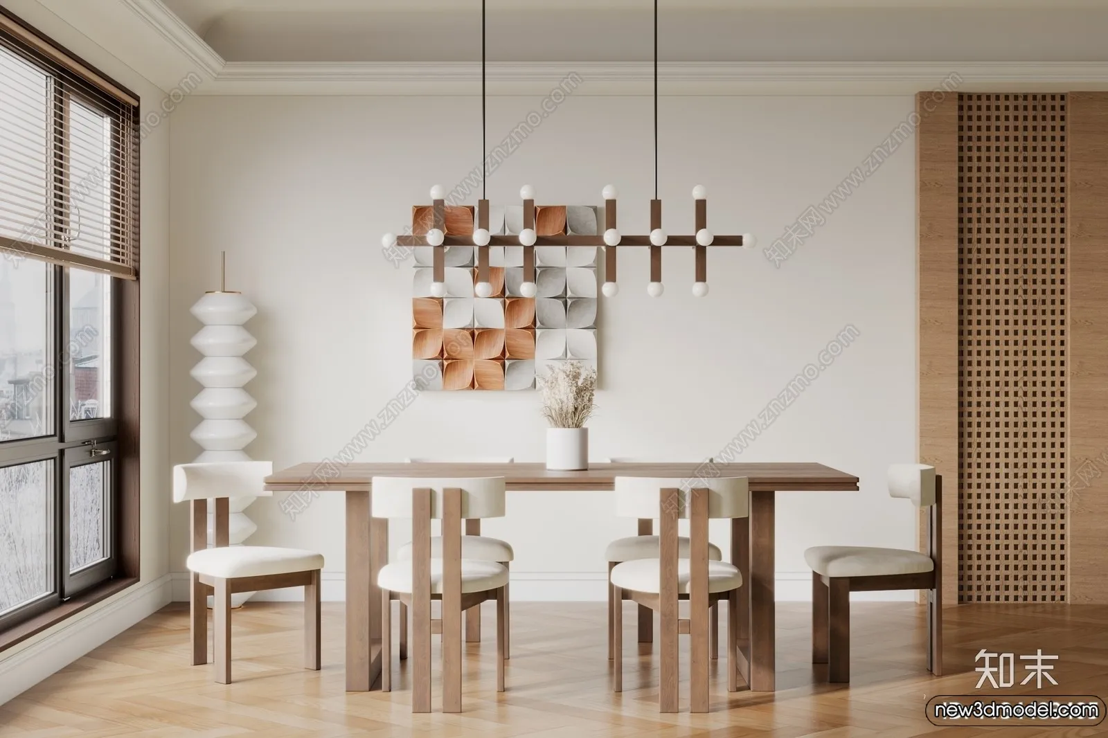 Dining Room - 3D Models - 3D Interior Scenes - 133