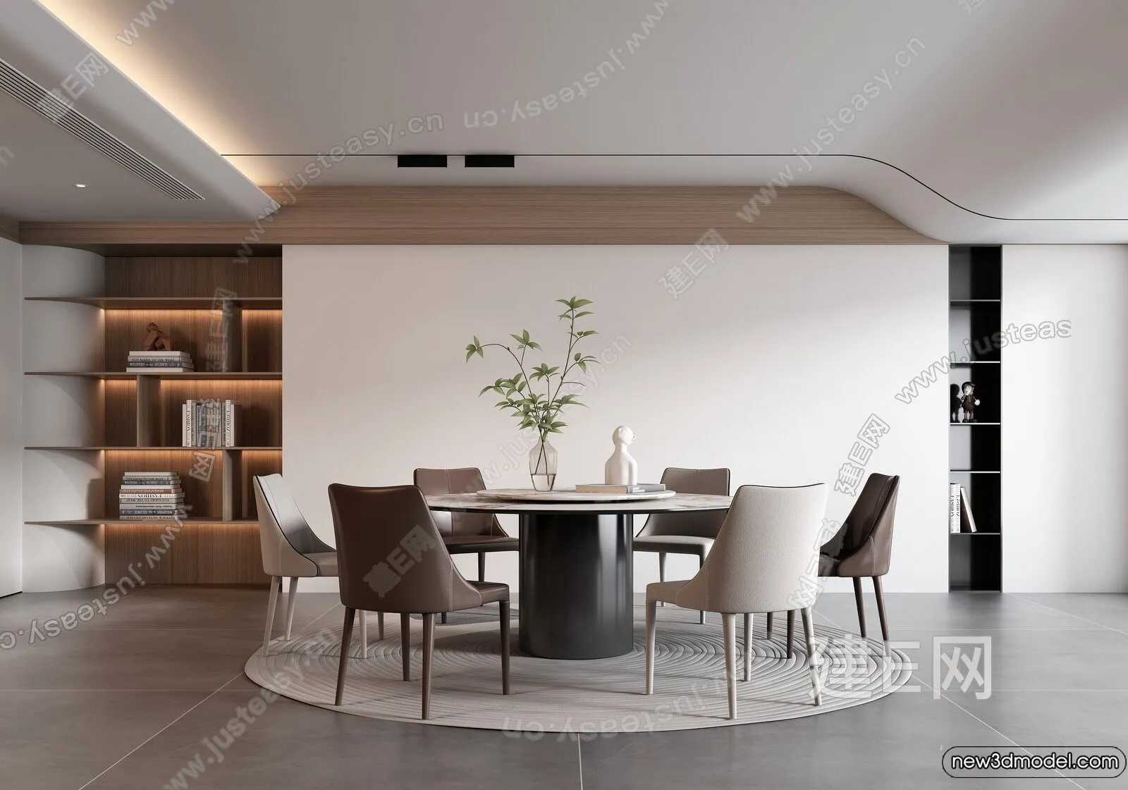 Dining Room - 3D Models - 3D Interior Scenes - 138
