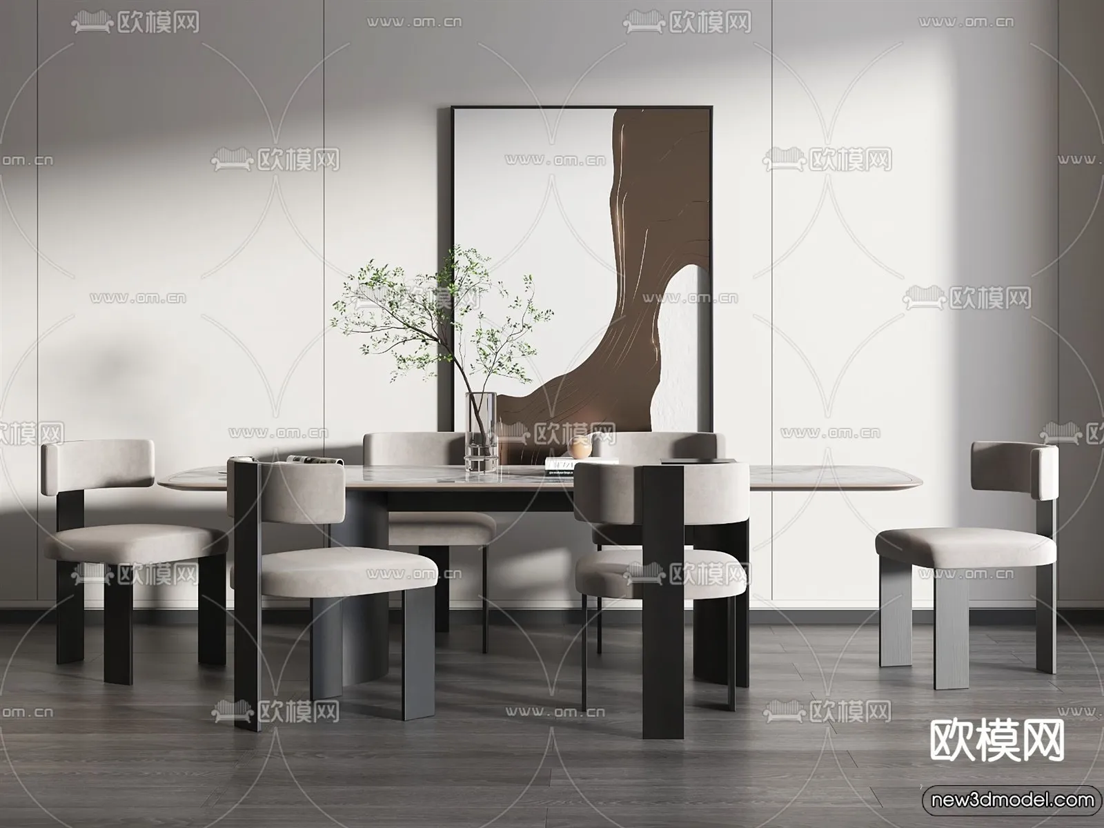 Dining Room - 3D Models - 3D Interior Scenes - 147
