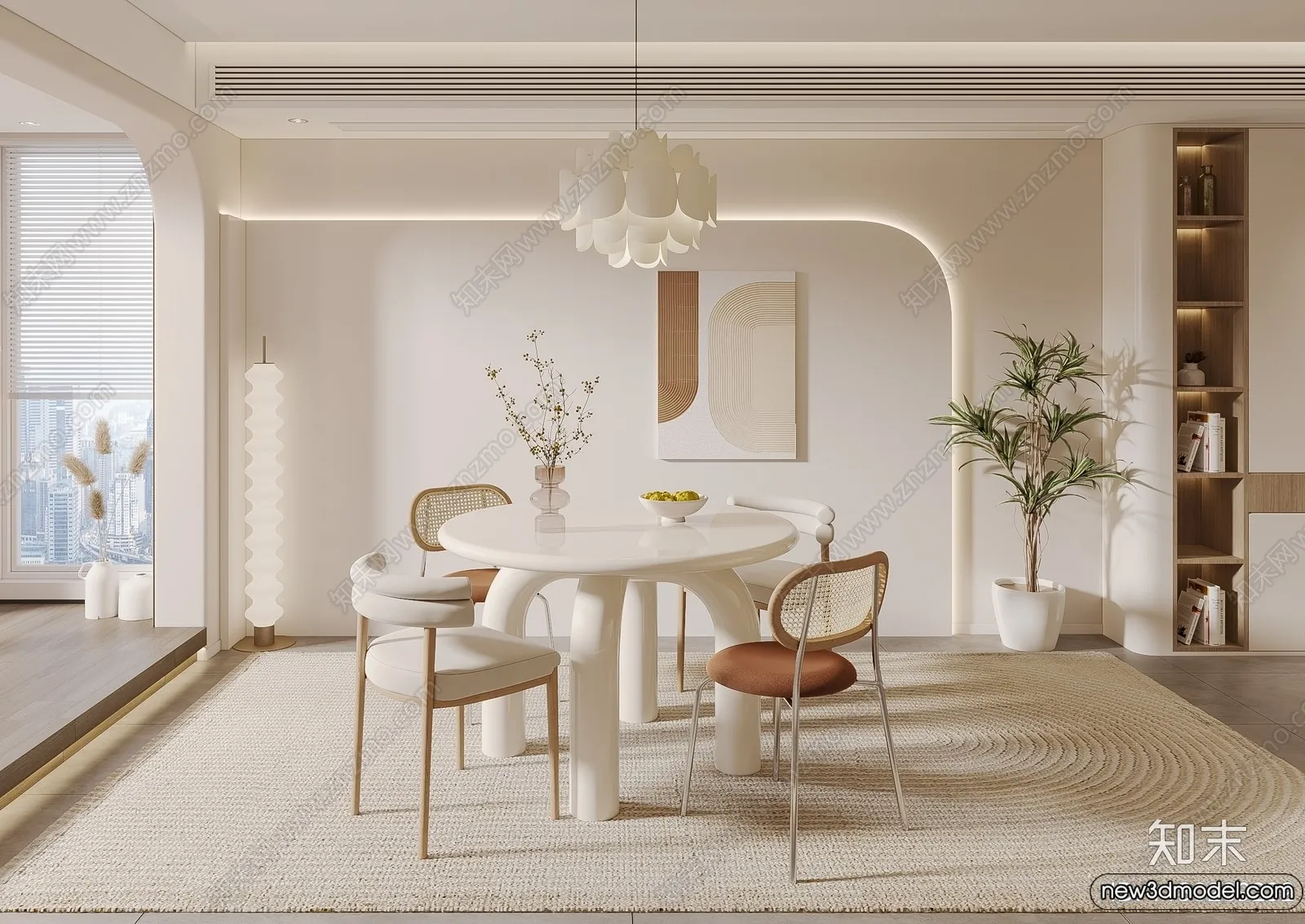Dining Room - 3D Models - 3D Interior Scenes - 170