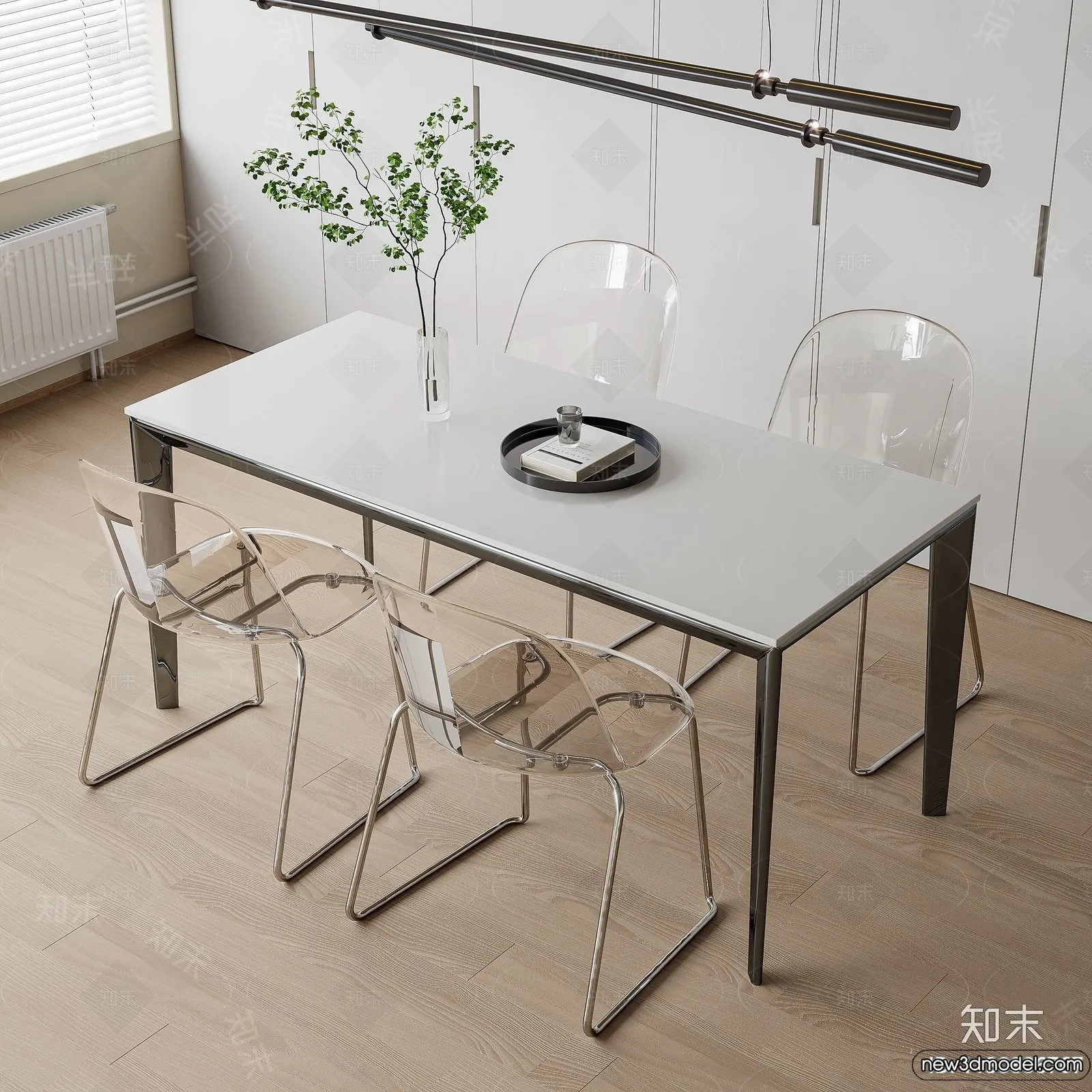 Dining Room - 3D Models - 3D Interior Scenes - 179