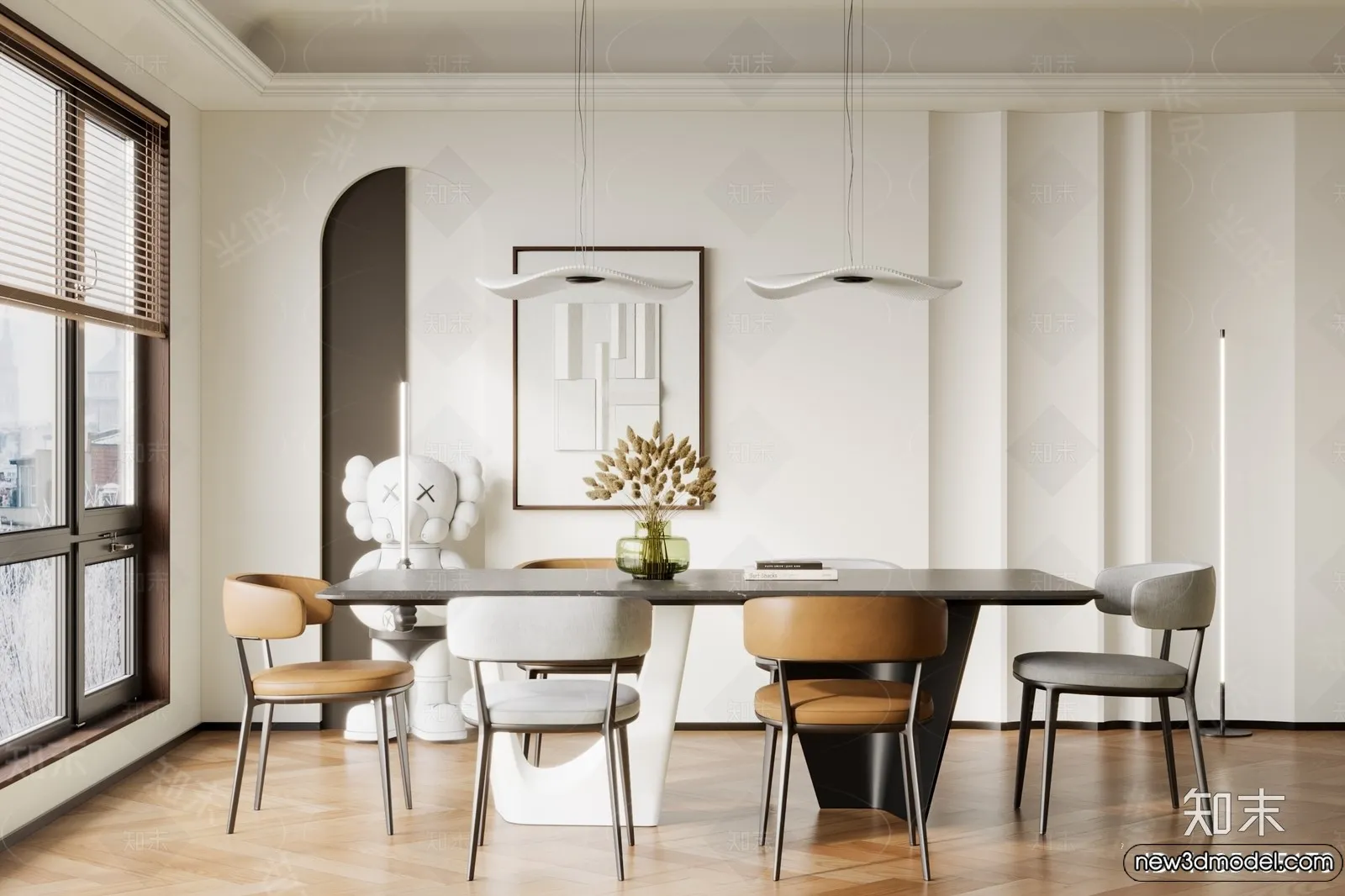 Dining Room - 3D Models - 3D Interior Scenes - 264