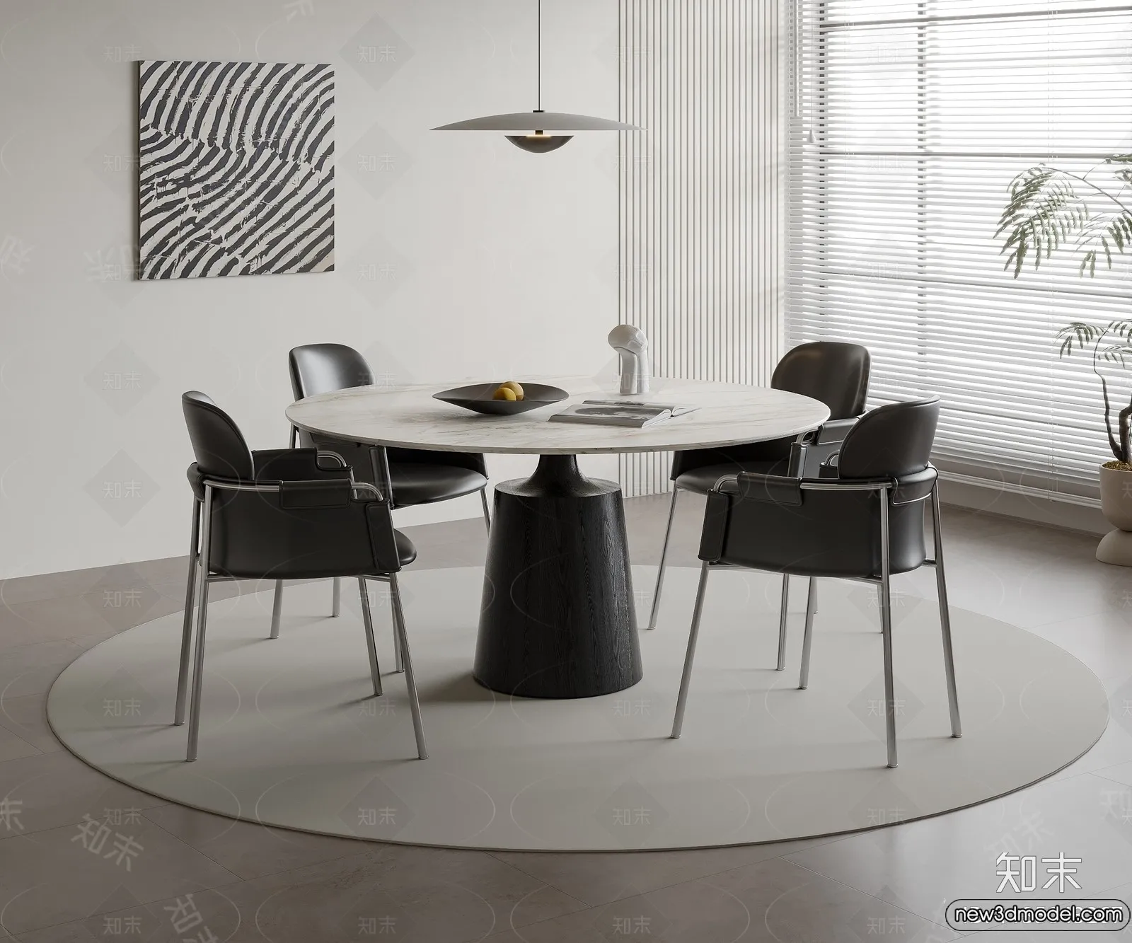 Dining Room - 3D Models - 3D Interior Scenes - 279