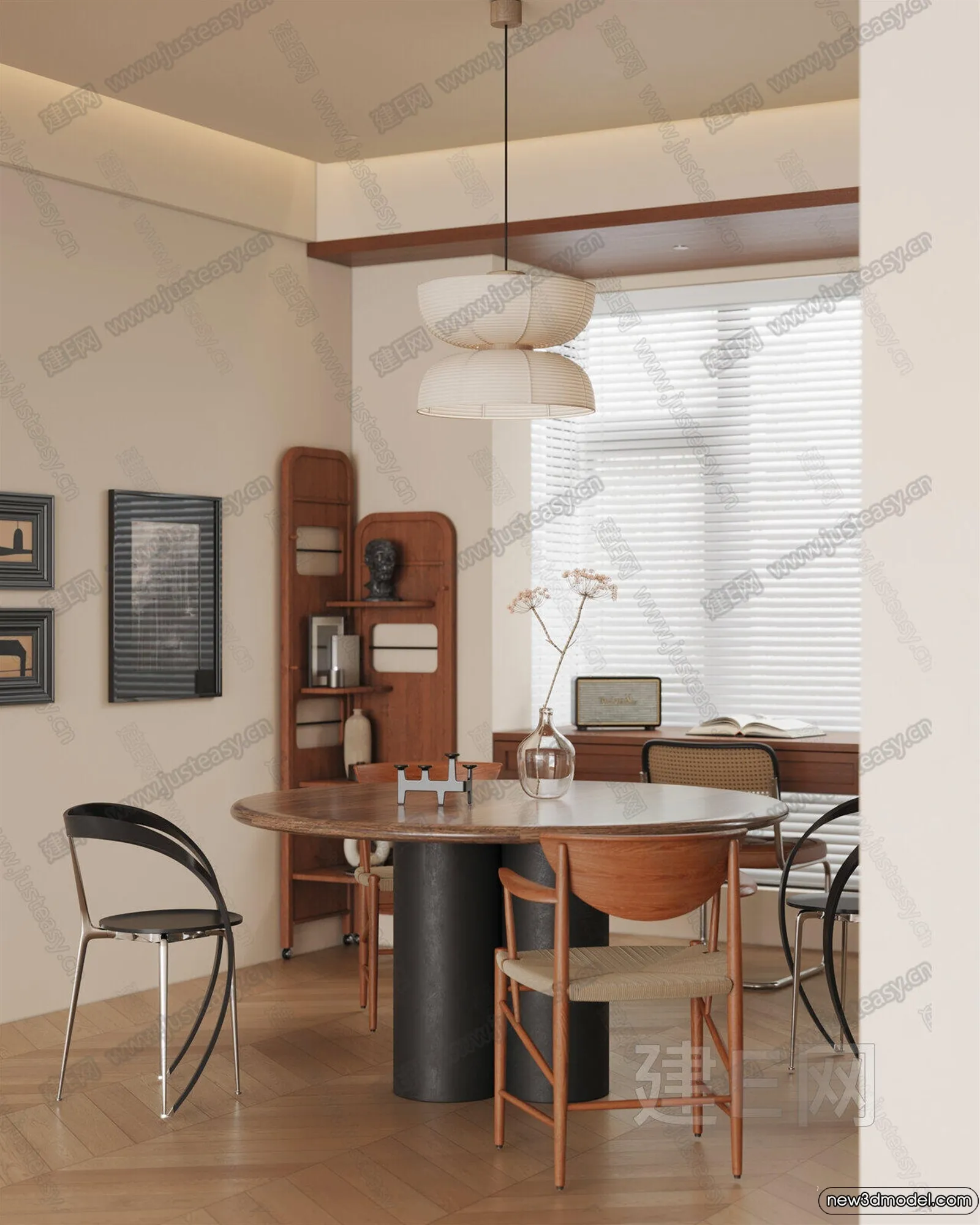 Dining Room - 3D Models - 3D Interior Scenes - 283
