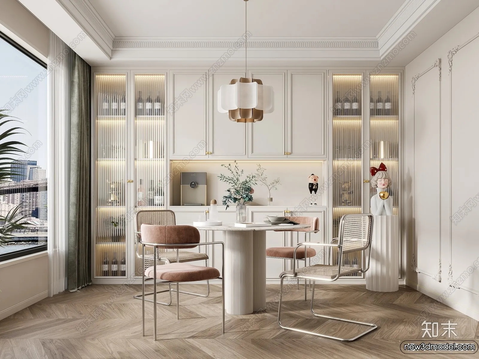 Dining Room - 3D Models - 3D Interior Scenes - 287
