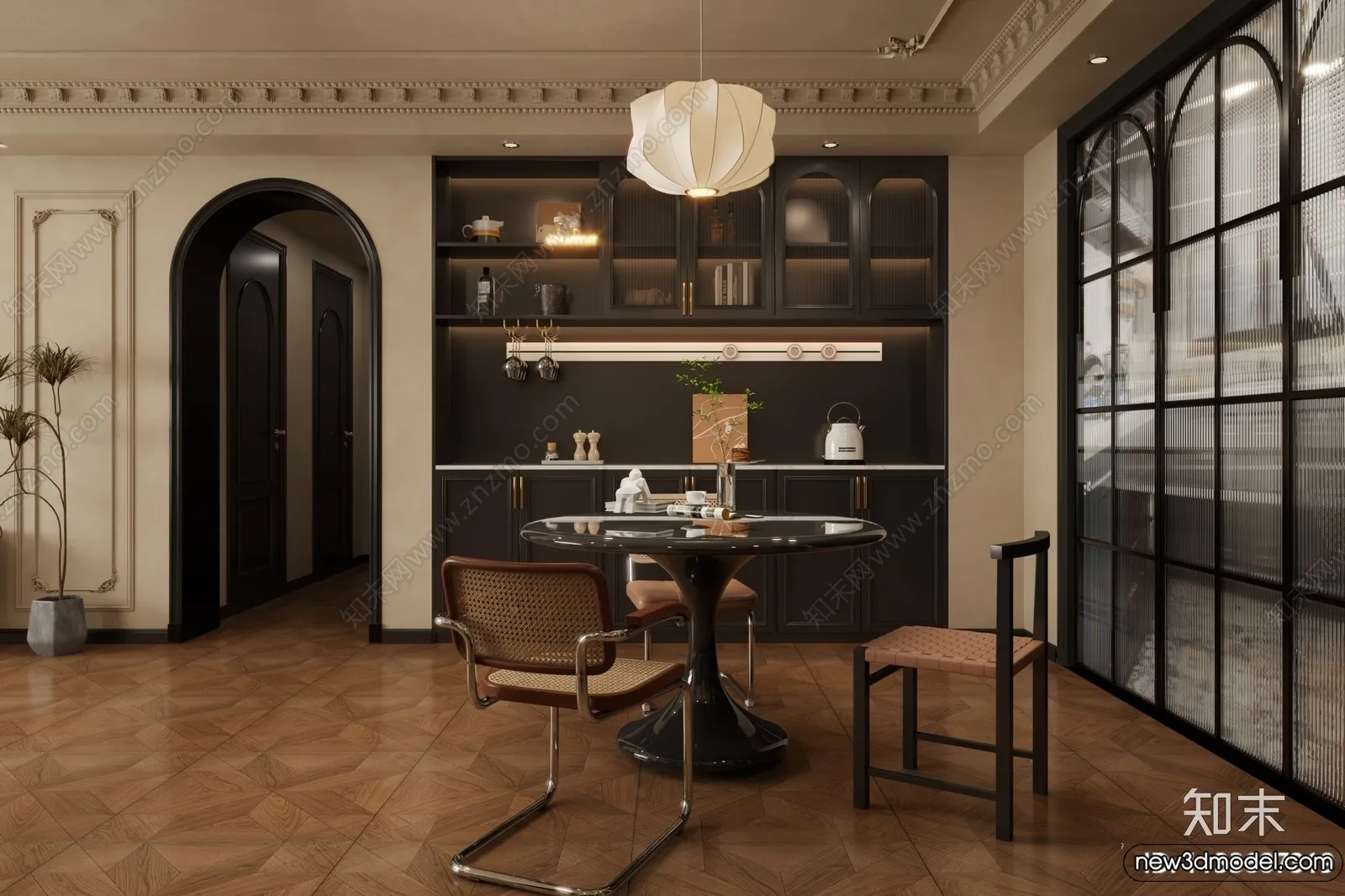 Dining Room - 3D Models - 3D Interior Scenes - 291