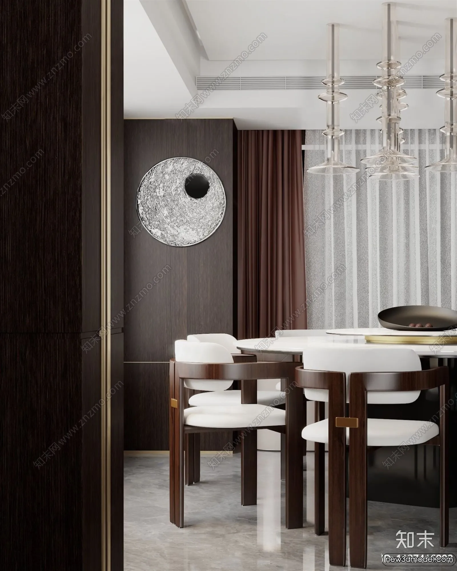 Dining Room - 3D Models - 3D Interior Scenes - 297