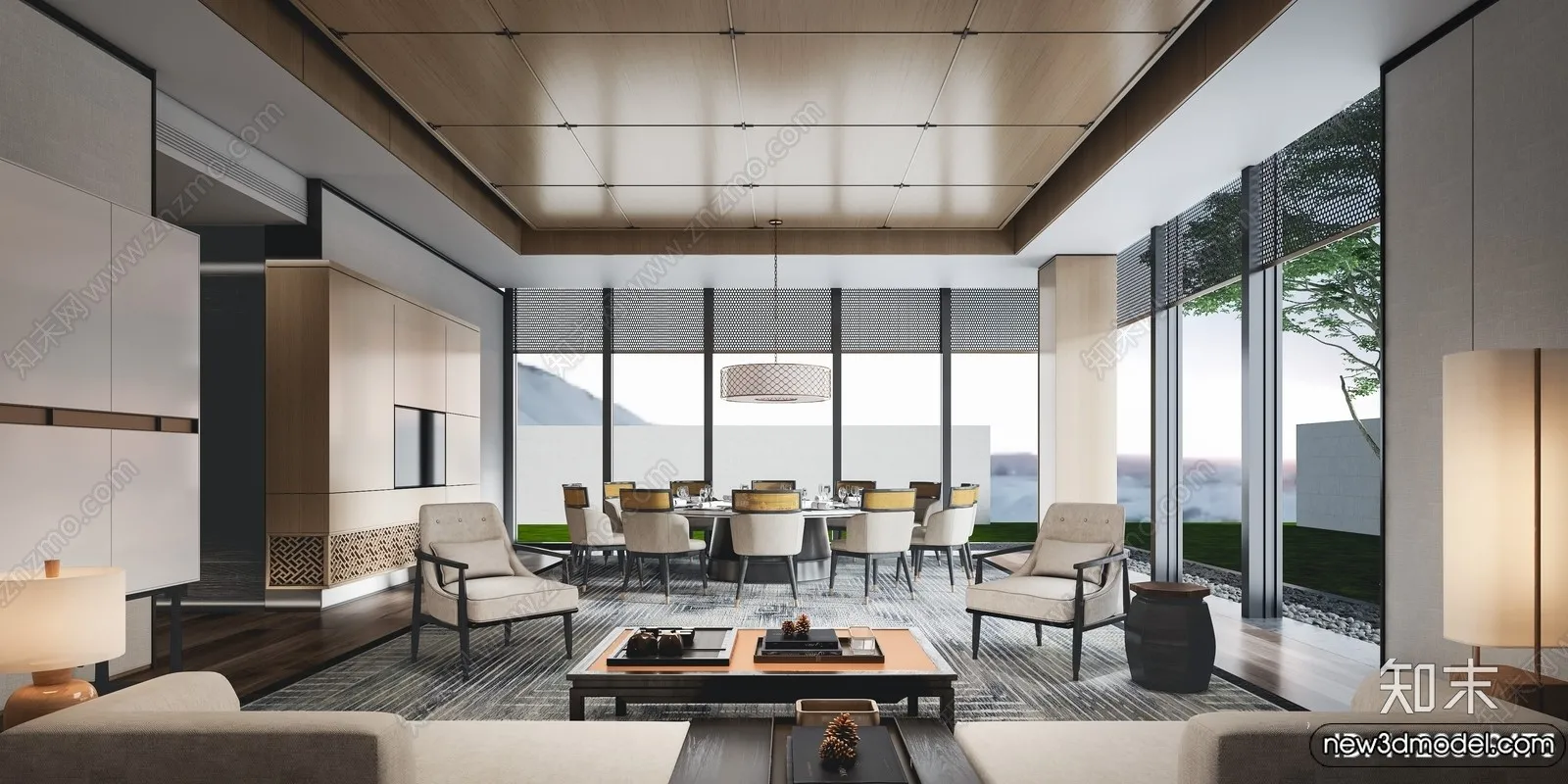 Dining Room - 3D Models - 3D Interior Scenes - 311