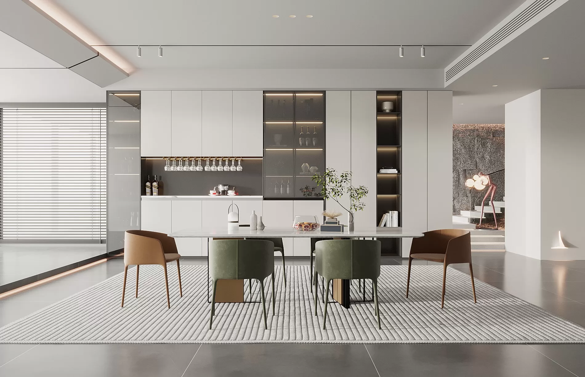 DINING ROOM SETS - 3D SCENE - 247