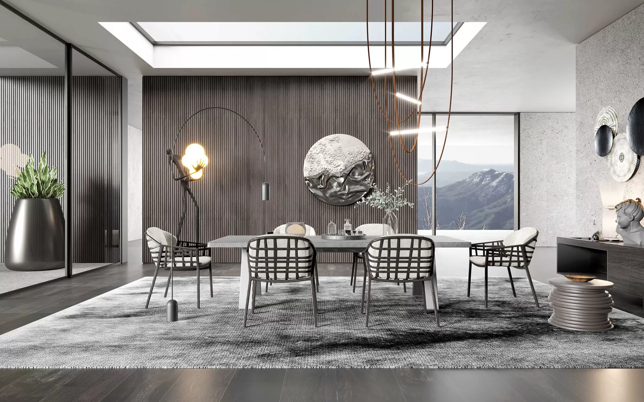 DINING ROOM SETS - 3D SCENE - 251