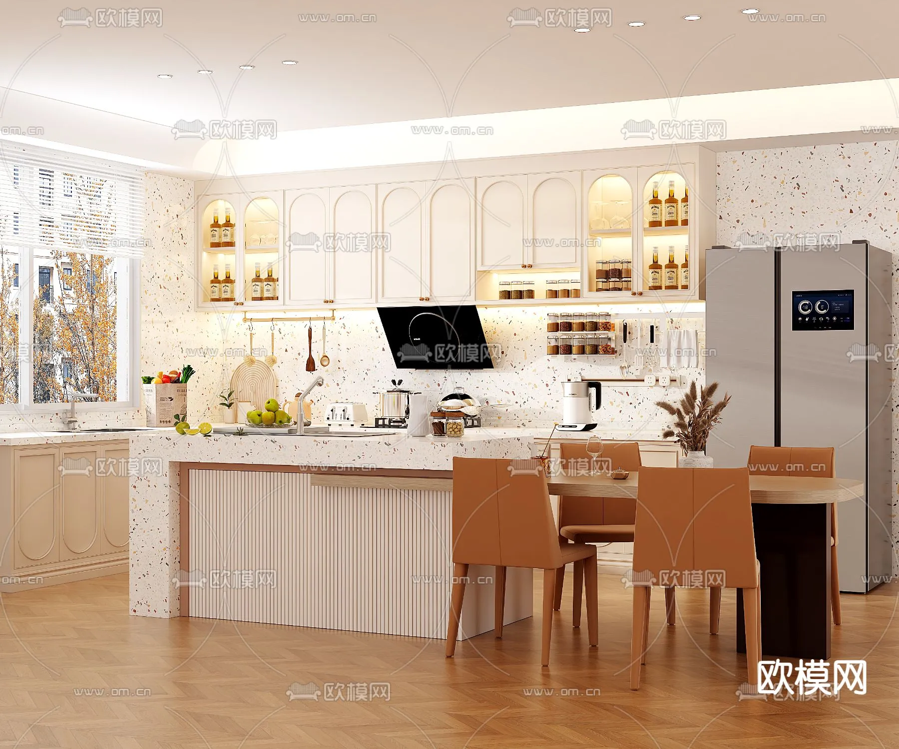 DINING ROOM SETS - VRAY / CORONA - 3D MODEL - 1420