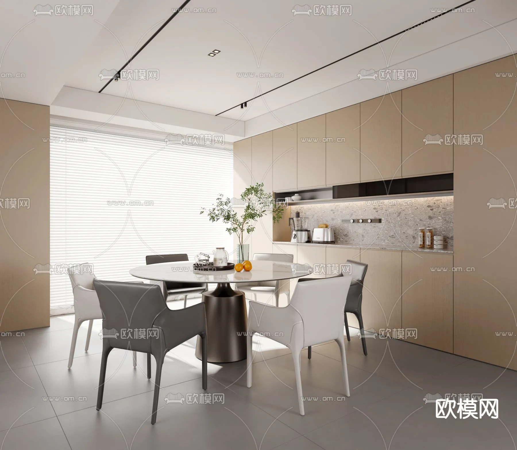 DINING ROOM SETS - VRAY / CORONA - 3D MODEL - 1435