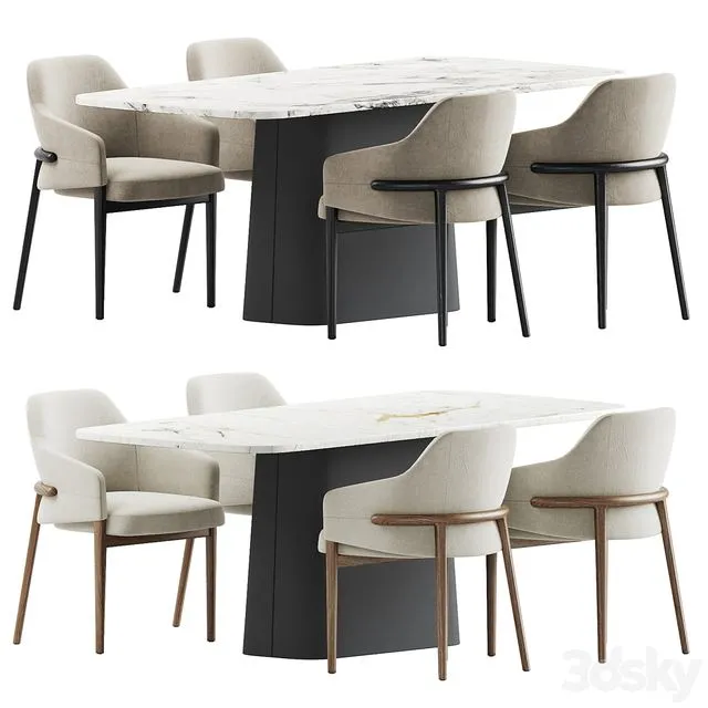 Dining Set 17 3D Model