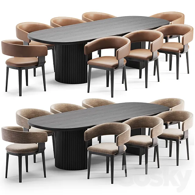 Dining Set 3D Model