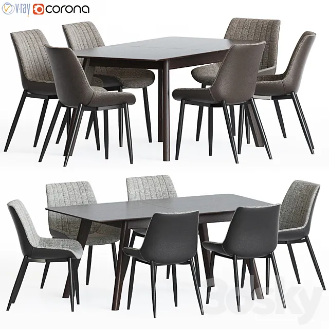 Dining Set 62 3DModel