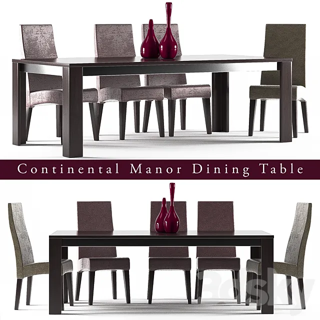 DINING TABLE 10 3D Model
