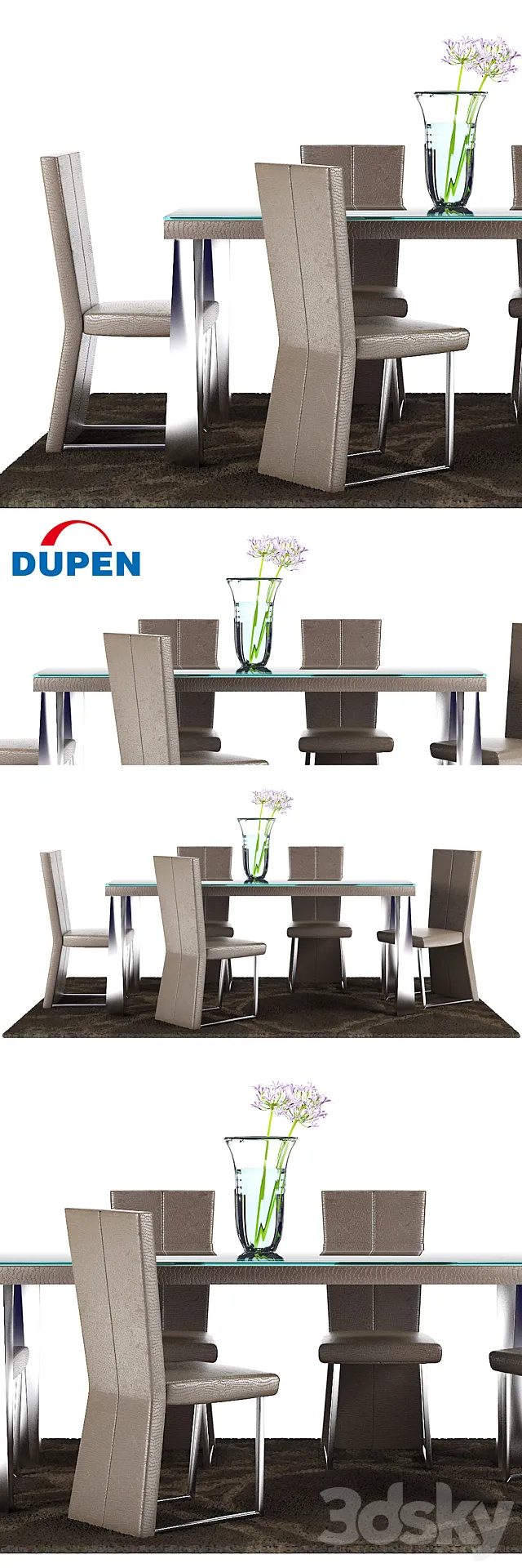 DINING TABLE 11 3D Model