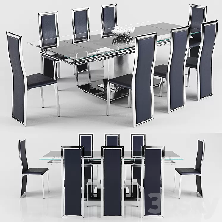 DINING TABLE 3 3D Model