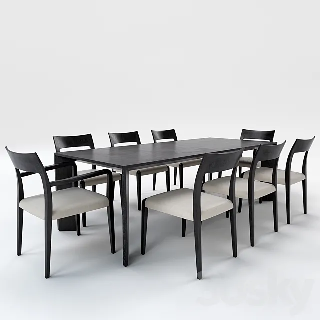 Dining Table 3D Model