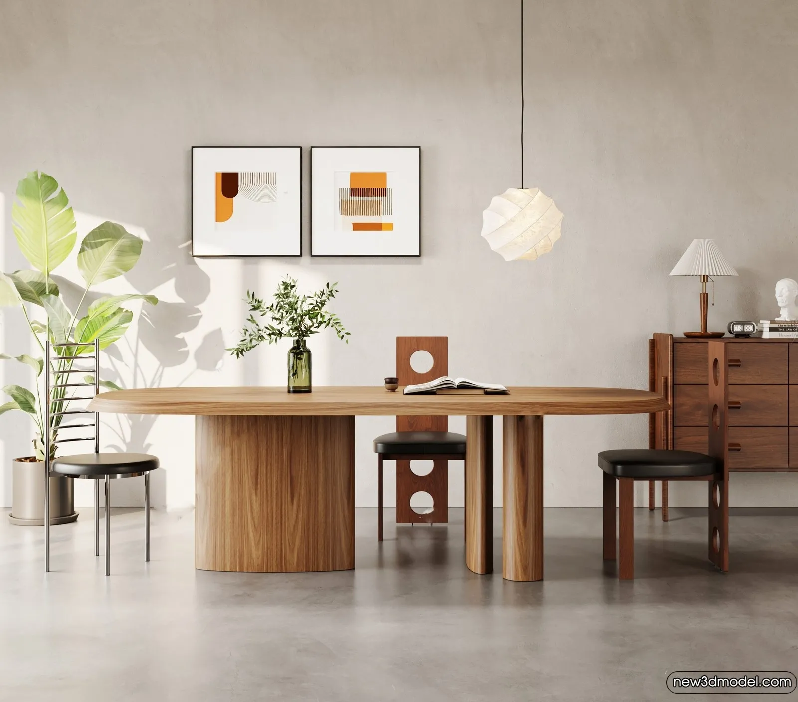 Dining Table - 3D Models - 3D Furniture Models for Interior - 004