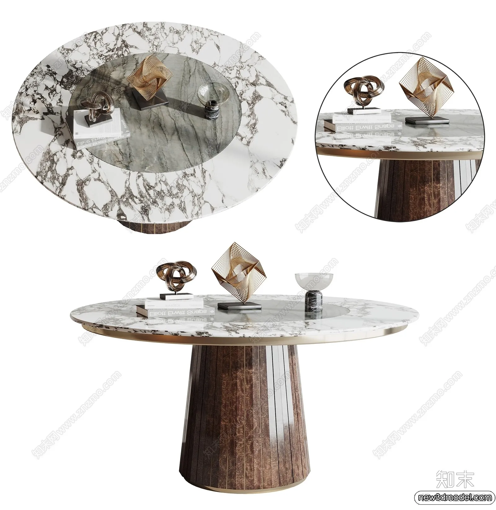 Dining Table - 3D Models - 3D Furniture Models for Interior - 017