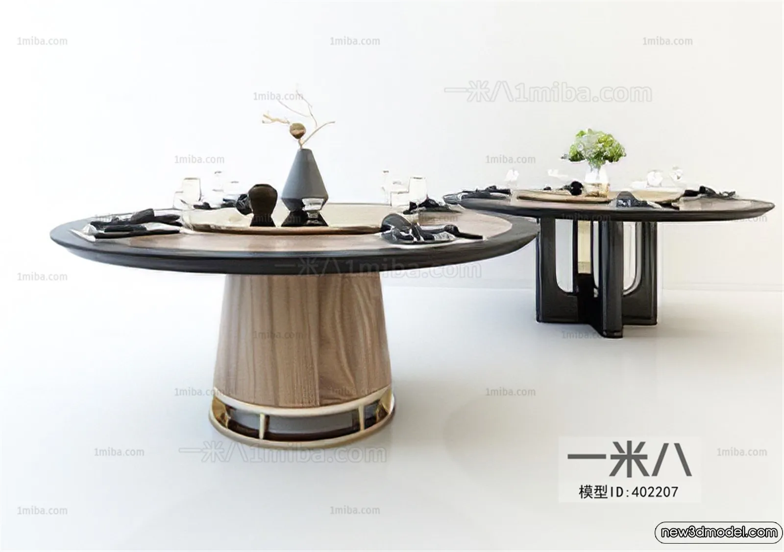 Dining Table - 3D Models - 3D Furniture Models for Interior - 020