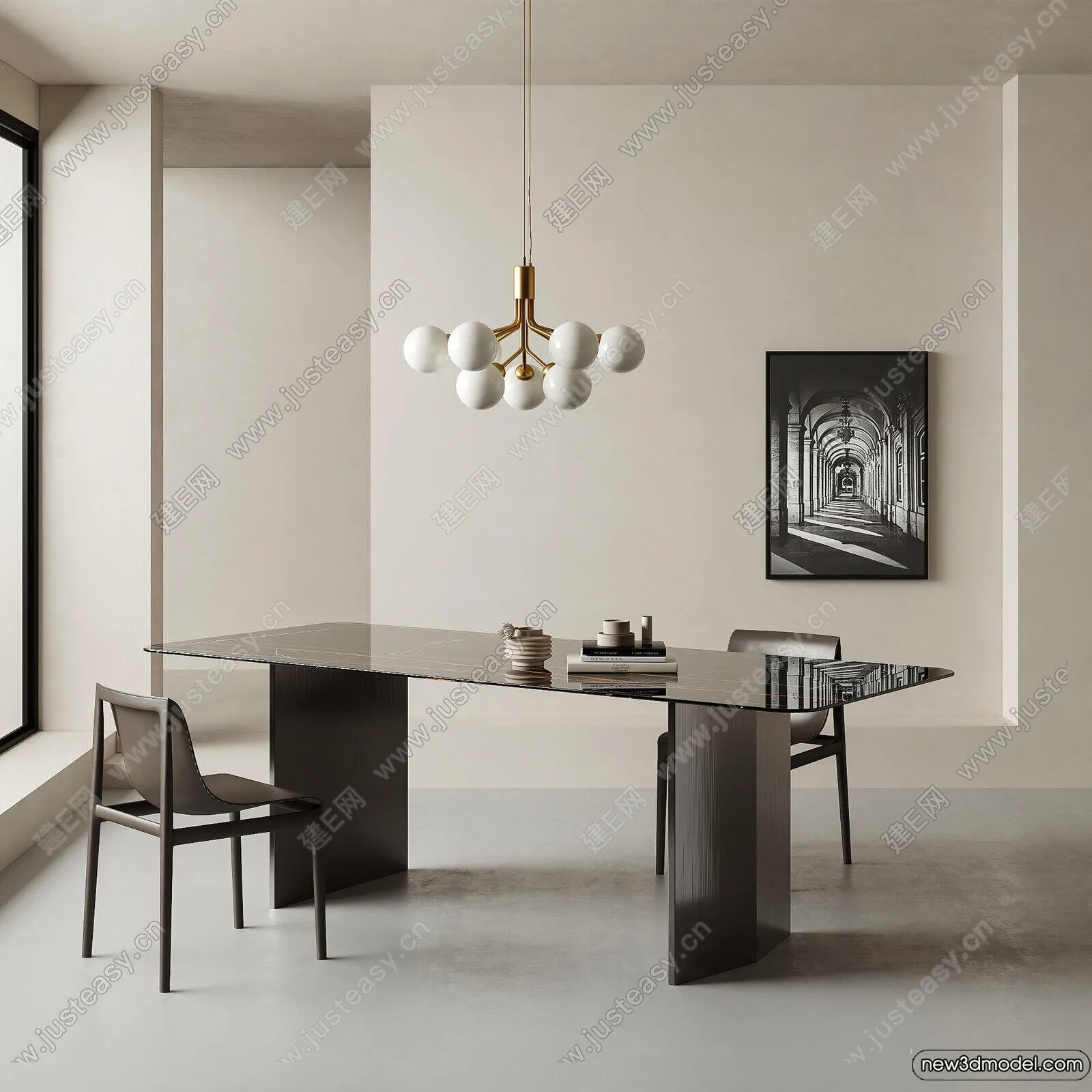 Dining Table - 3D Models - 3D Furniture Models for Interior - 022