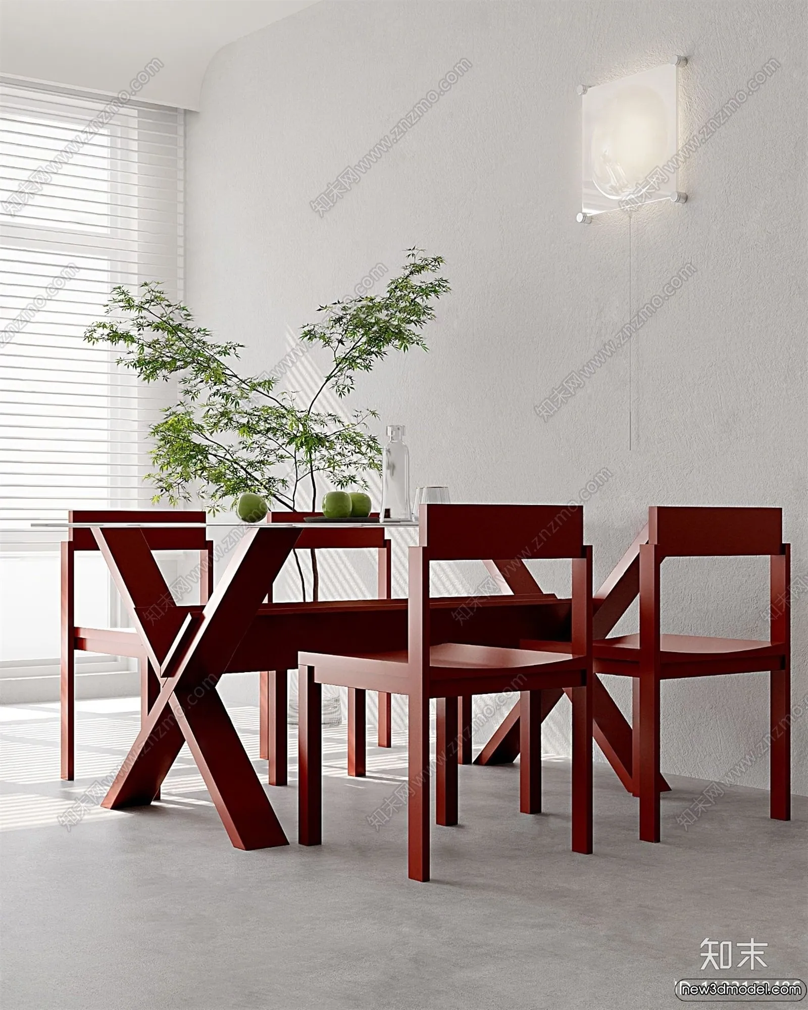 Dining Table - 3D Models - 3D Furniture Models for Interior - 026