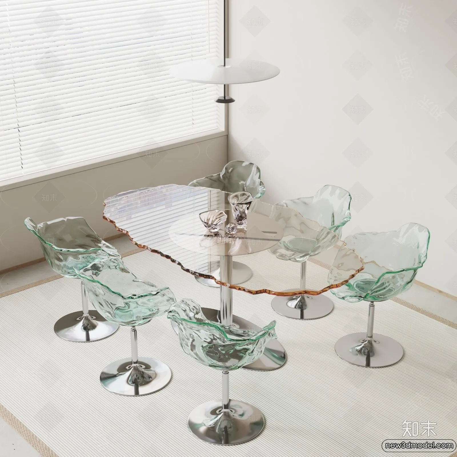 Dining Table - 3D Models - 3D Furniture Models for Interior - 038