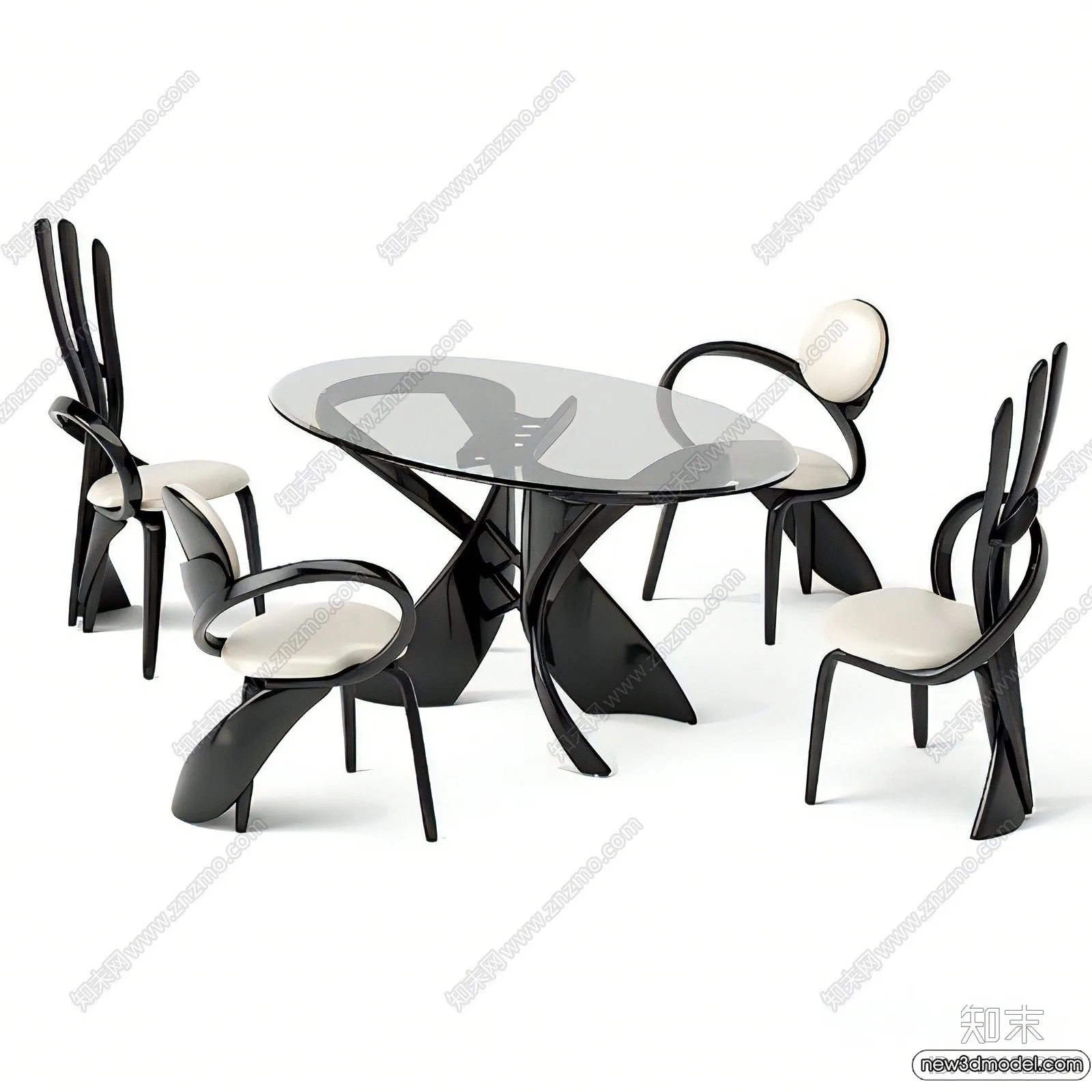 Dining Table - 3D Models - 3D Furniture Models for Interior - 052