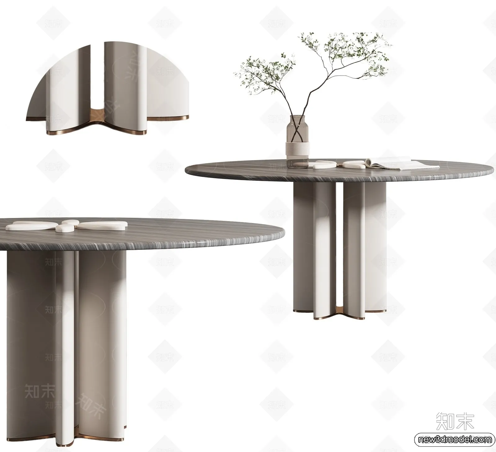 Dining Table - 3D Models - 3D Furniture Models for Interior - 057