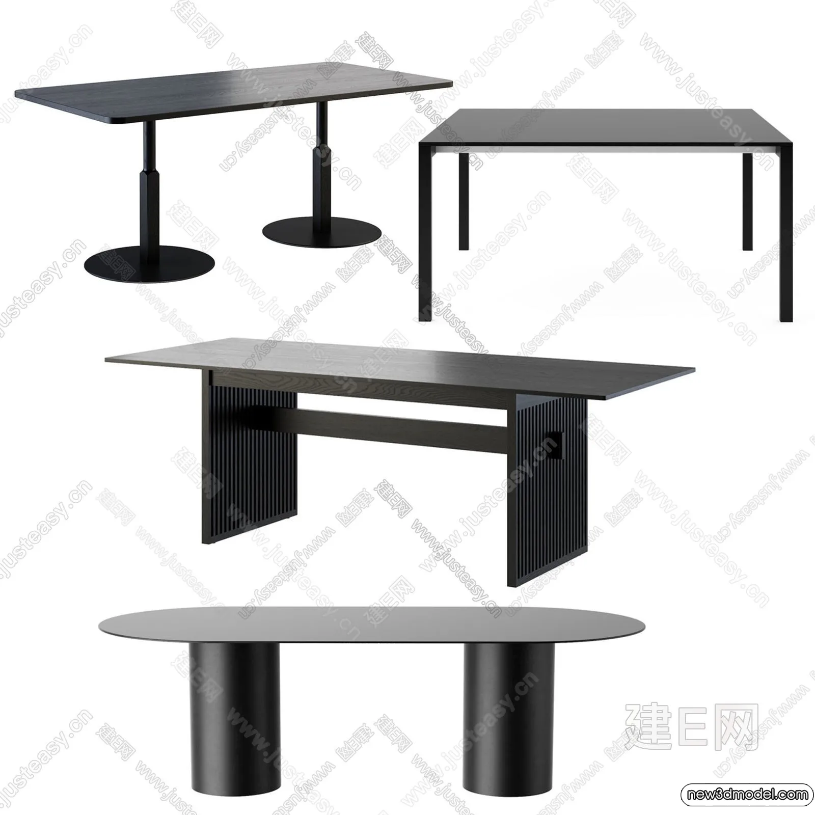 Dining Table - 3D Models - 3D Furniture Models for Interior - 085