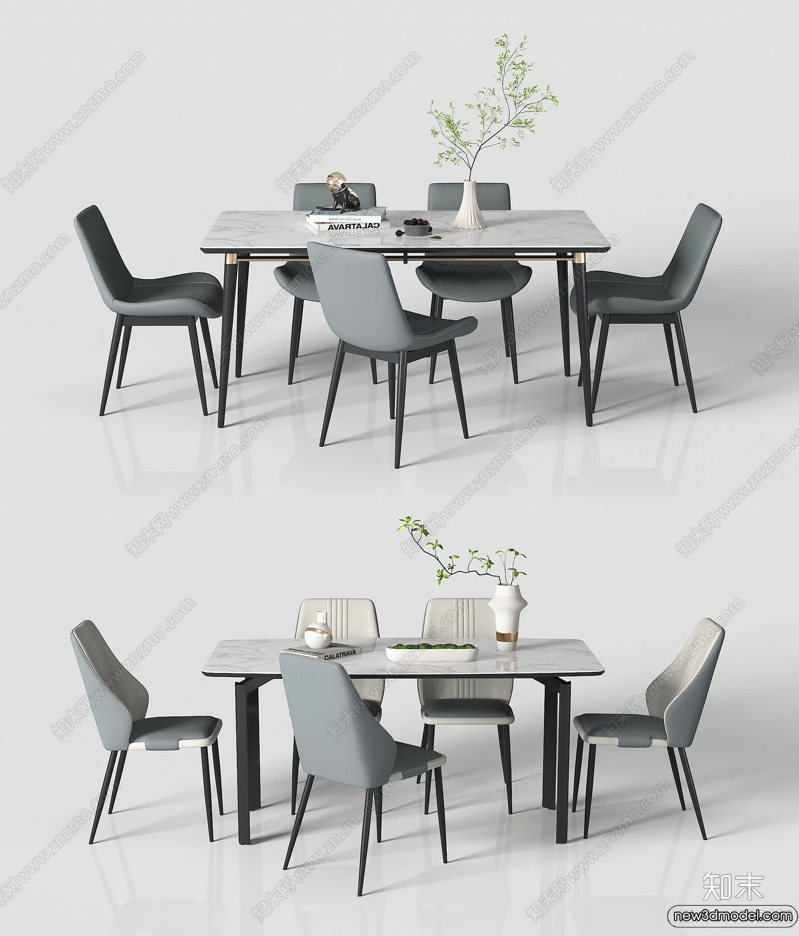 Dining Table - 3D Models - 3D Furniture Models for Interior - 087
