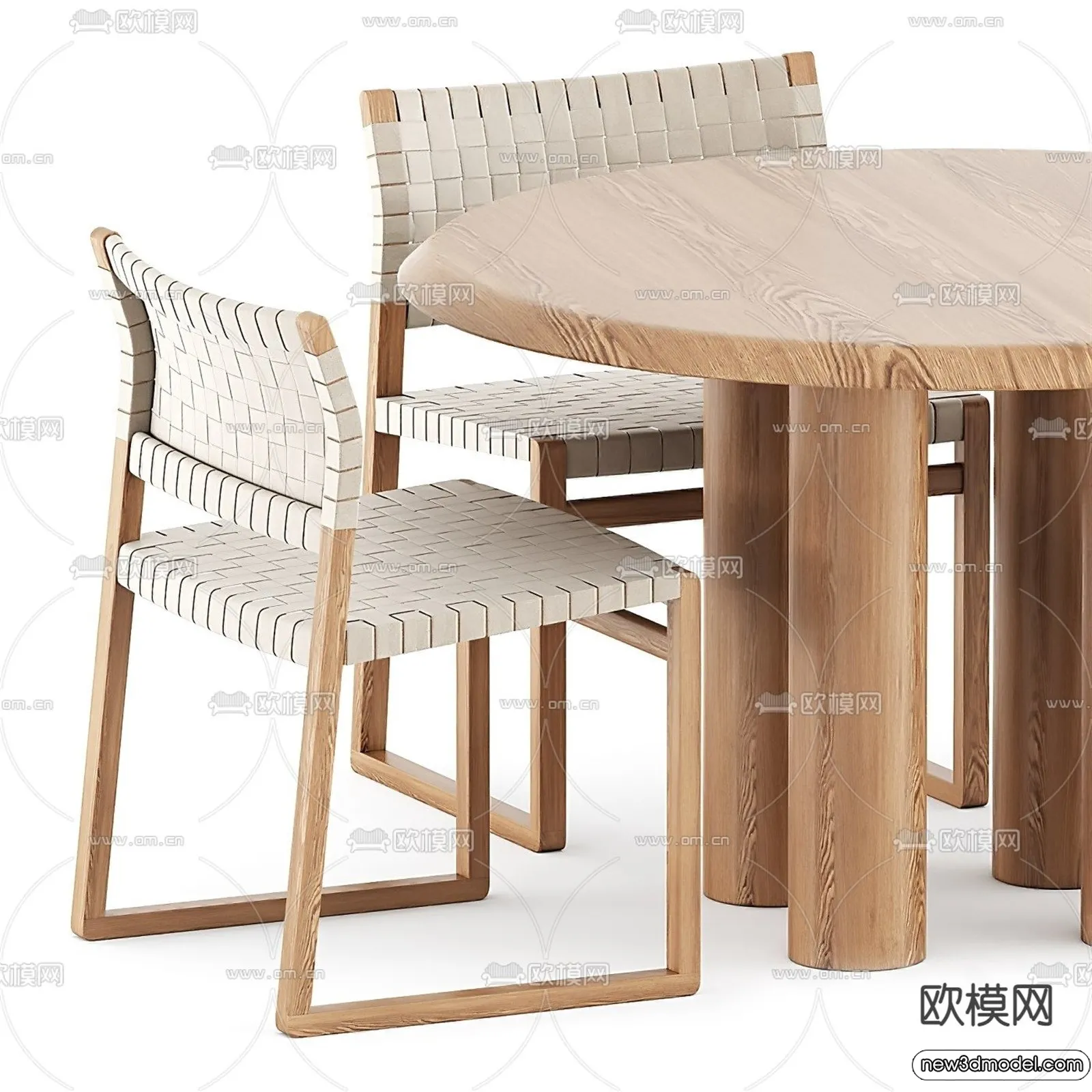 Dining Table - 3D Models - 3D Furniture Models for Interior - 093