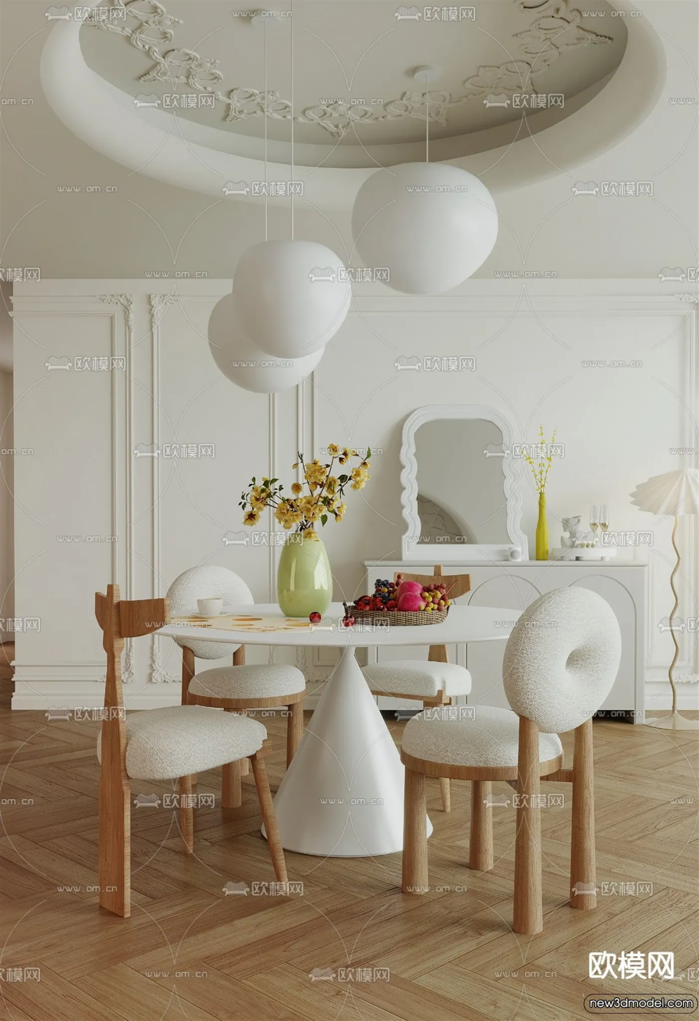 Dining Table - 3D Models - 3D Furniture Models for Interior - 103