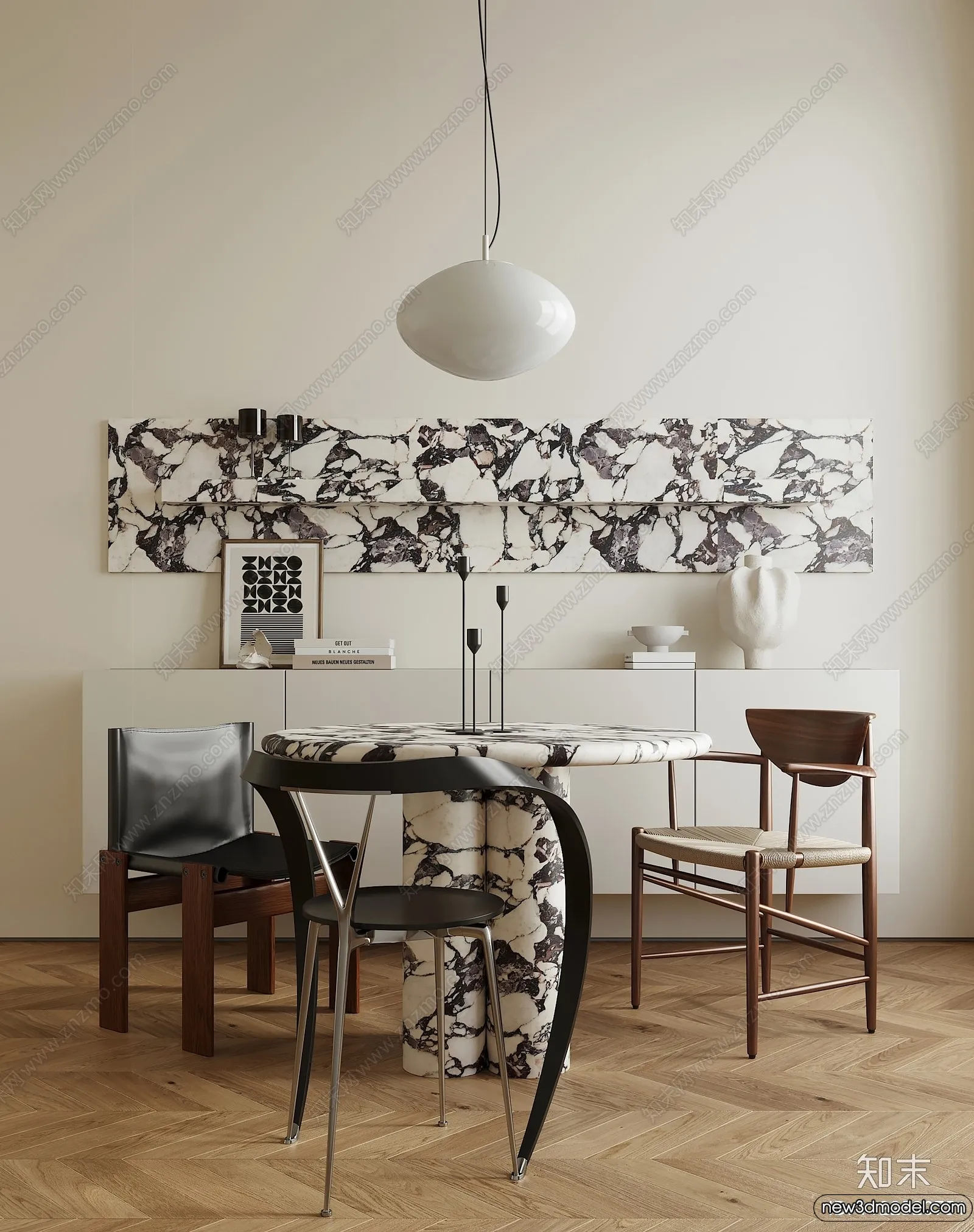 Dining Table - 3D Models - 3D Furniture Models for Interior - 104